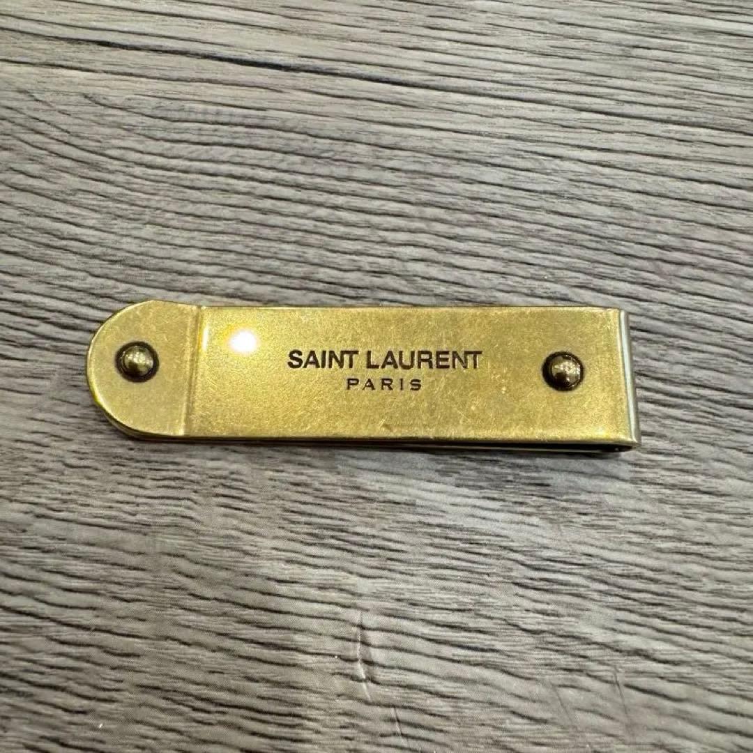 ゴールドマネークリップ(SAINT LAURENT/サンローラン)