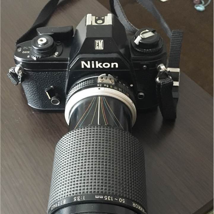 NIKON EM一眼レフカメラ レンズ50~135mmセット