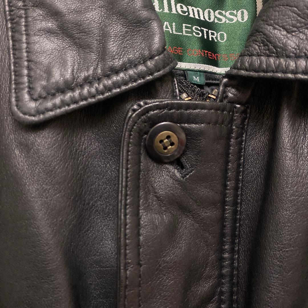 【深水光太着用似】vallemosso palestro 羊革 ラムレザー