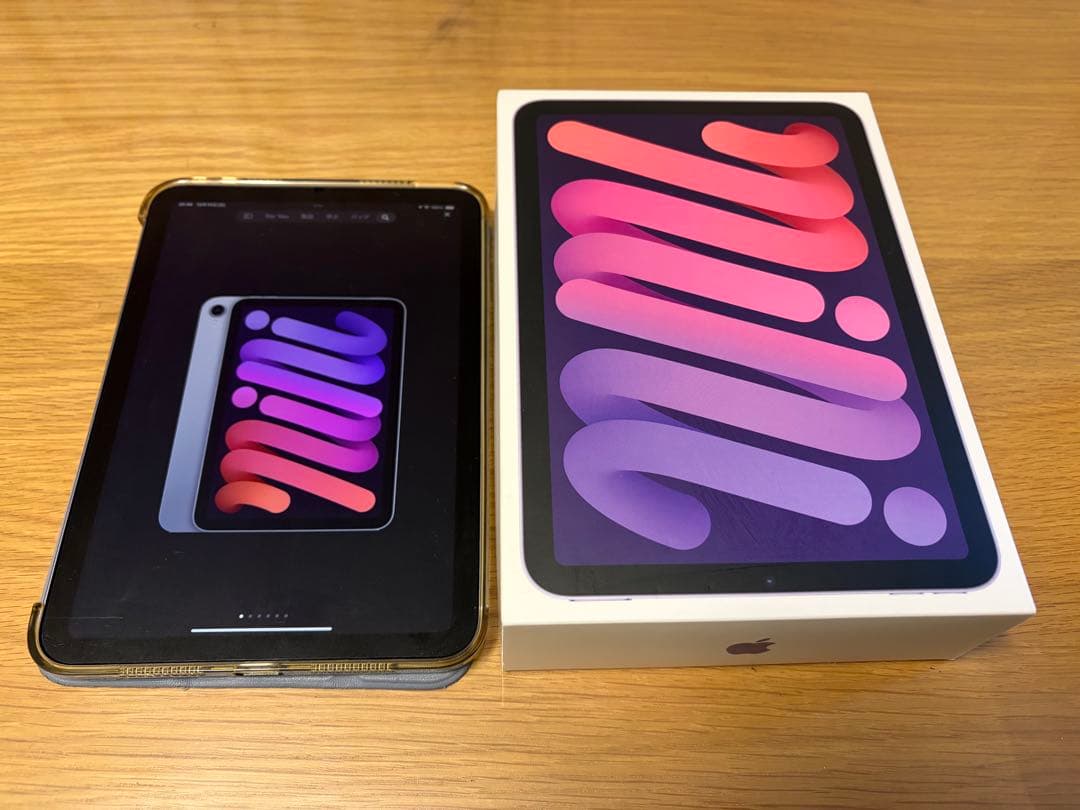 美品】iPad mini第6世代256GBパープルApplePencil第2世代