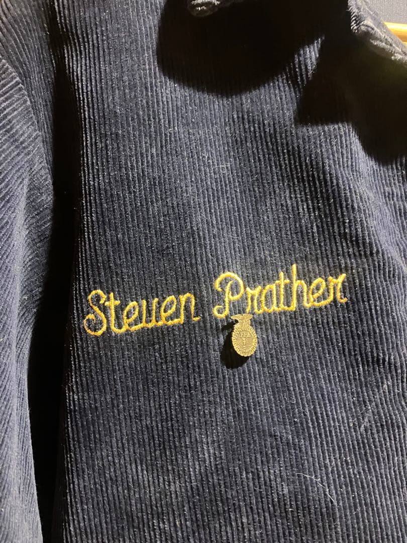 70s FFAエンブレム付きコーデュロイジャケット