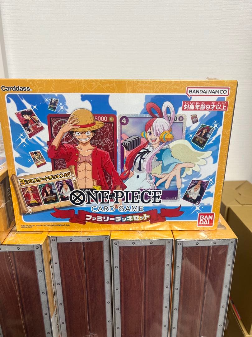ONE PIECE CARD GAME ファミリーデッキ １７個