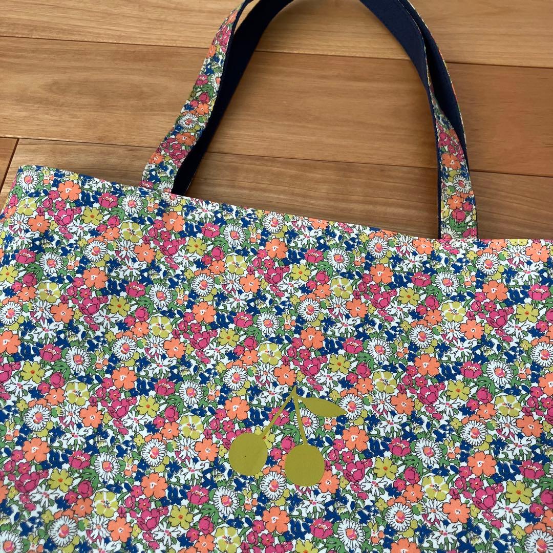 最終価格【Bonpoint】花柄　リバティ　リバーシブル