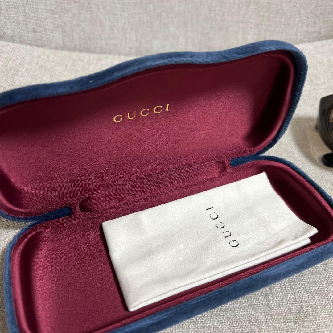 【美品】GUCCI サングラス UV加工 べっ甲 フォックス
