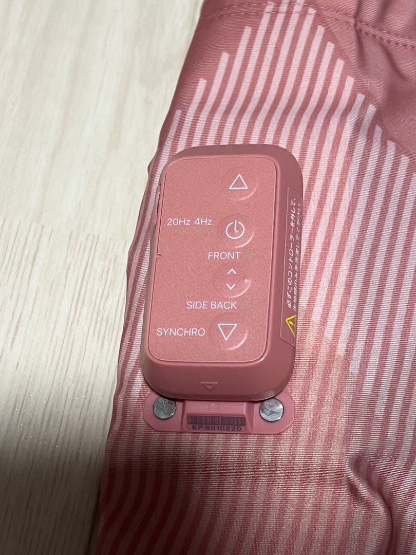 SIXPAD　パワースーツ　コアベルトピンク　Sサイズ 【動作確認済み】