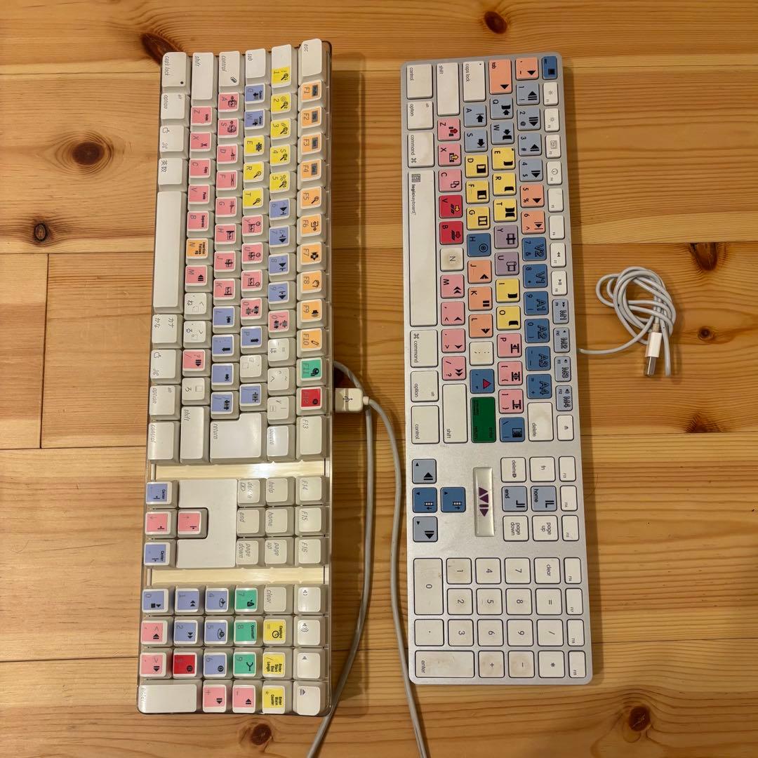 Protools向けカスタマイズキーボード2個セット