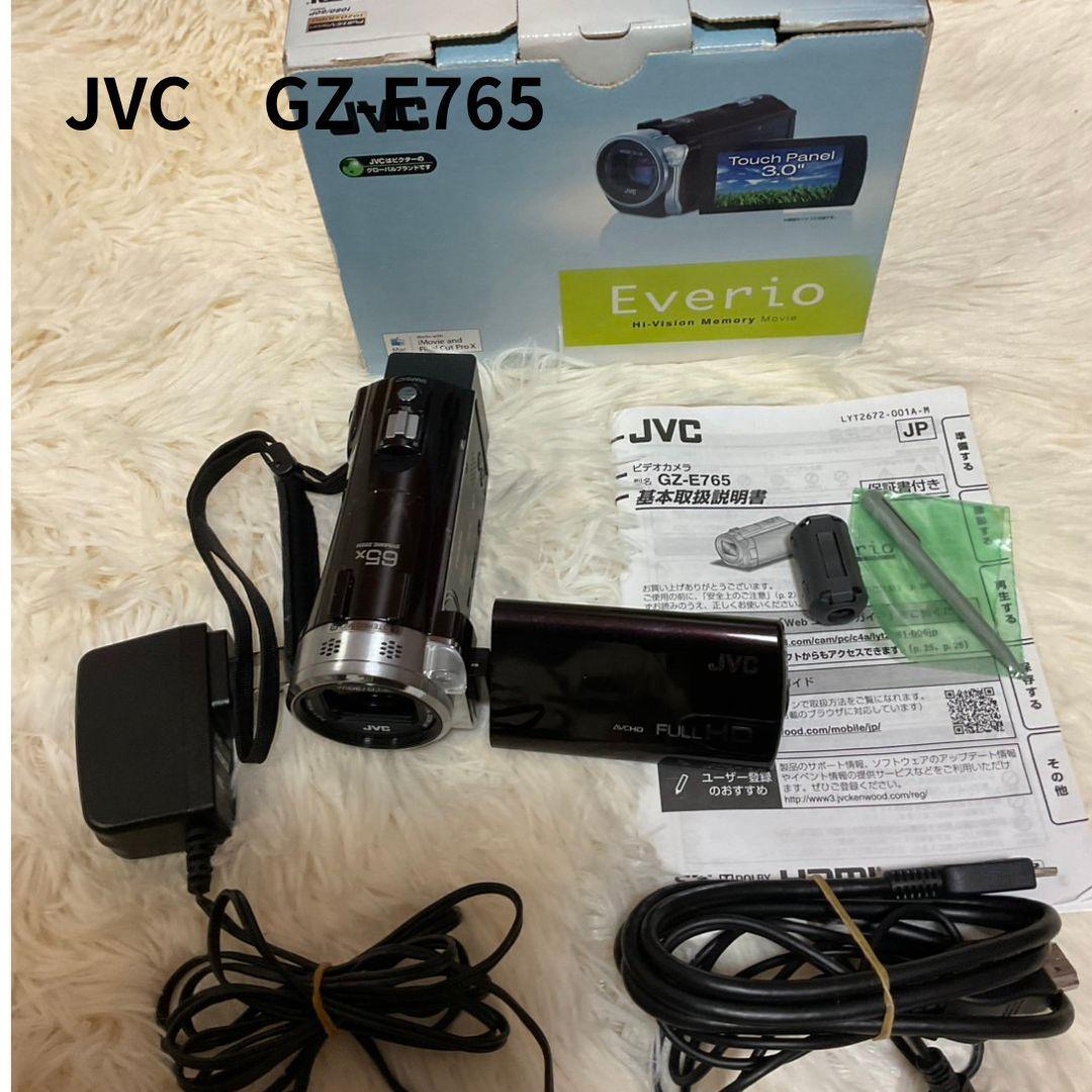 【簡易動作確認済】JVC Everio GZ-E765ビデオカメラ ２０１４年製