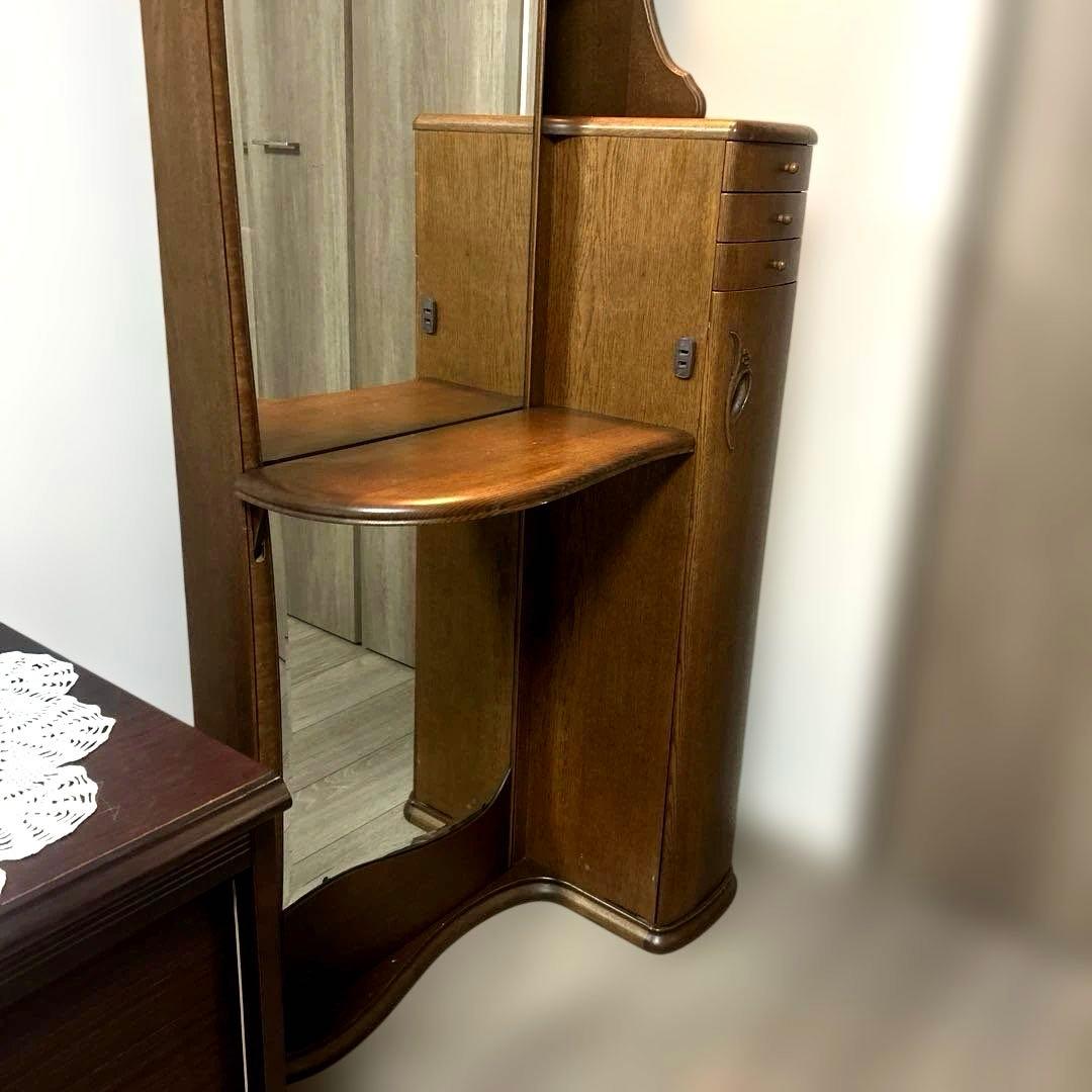 限定価格☆ 高級ドレッサー　鏡台　姿見　化粧台　収納　テーブル