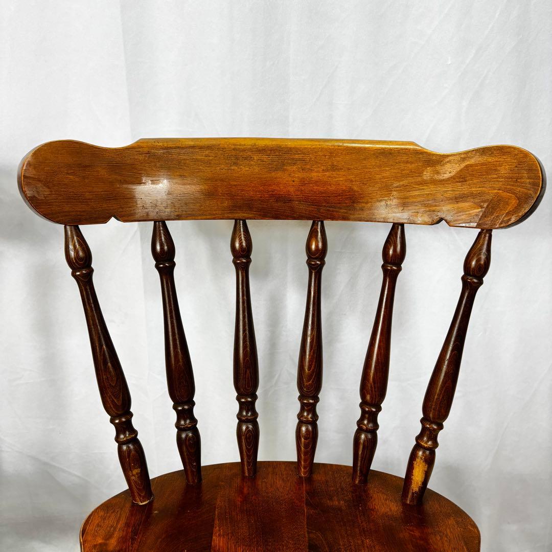 柏木工 ウィンザーチェア 2脚セット ナチュラル 北欧風 ダイニングチェア