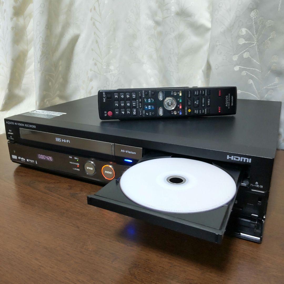 シャープAQUOSビデオ一体型【DV-ACV52】◎動作確認済み◎付属品一式付き