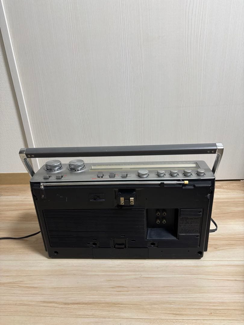 ZILBAR TV ラジカセ シルバー