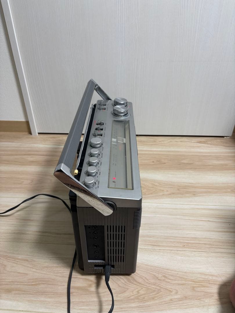 ZILBAR TV ラジカセ シルバー