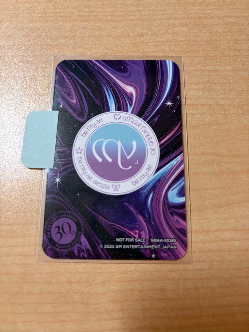 ウィンター　aespa 30th Anniversary トレカ