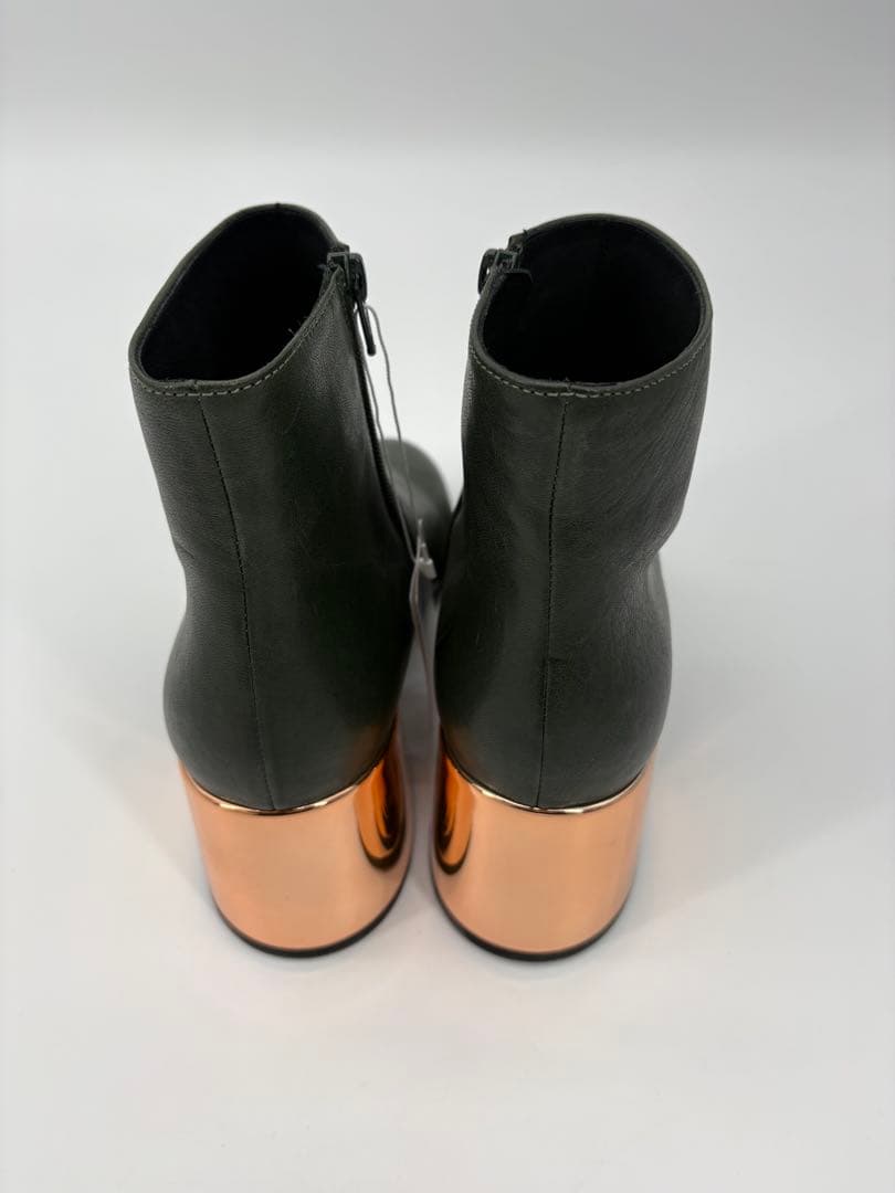 MM6 Maison Margiela レザー ショートブーツ