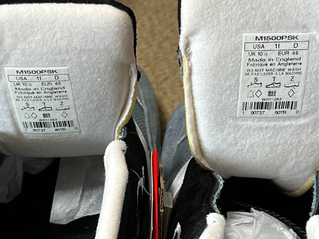 New Balance M1500PSK 29cmUK製 新品未使用国内正規品