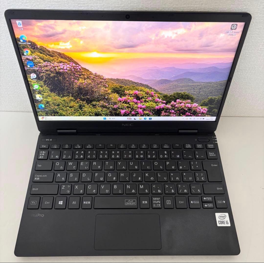 【最新Office2024付】i5第10世代✨NEC VersaPro SSD