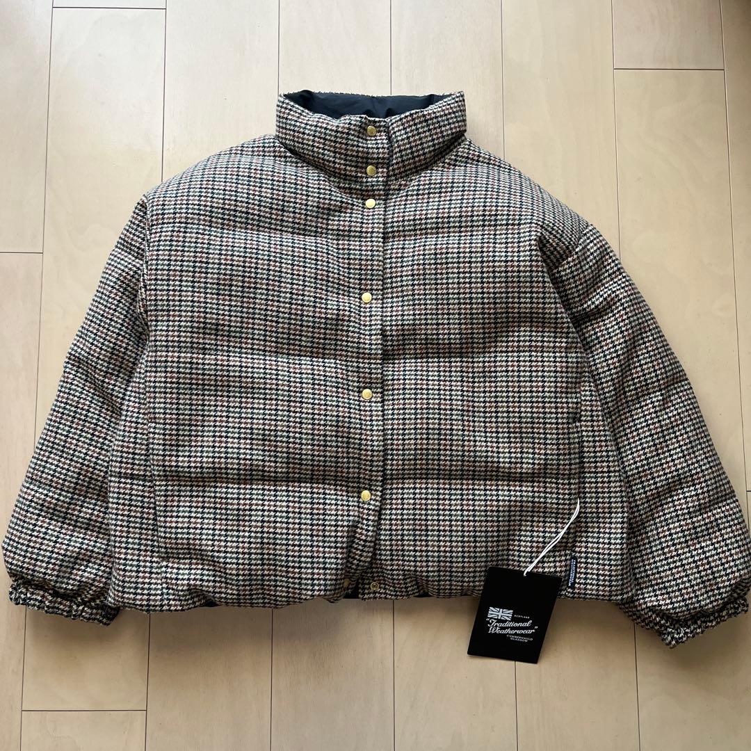 トラディショナルウェザーウエア リバーシブルダウンジャケット