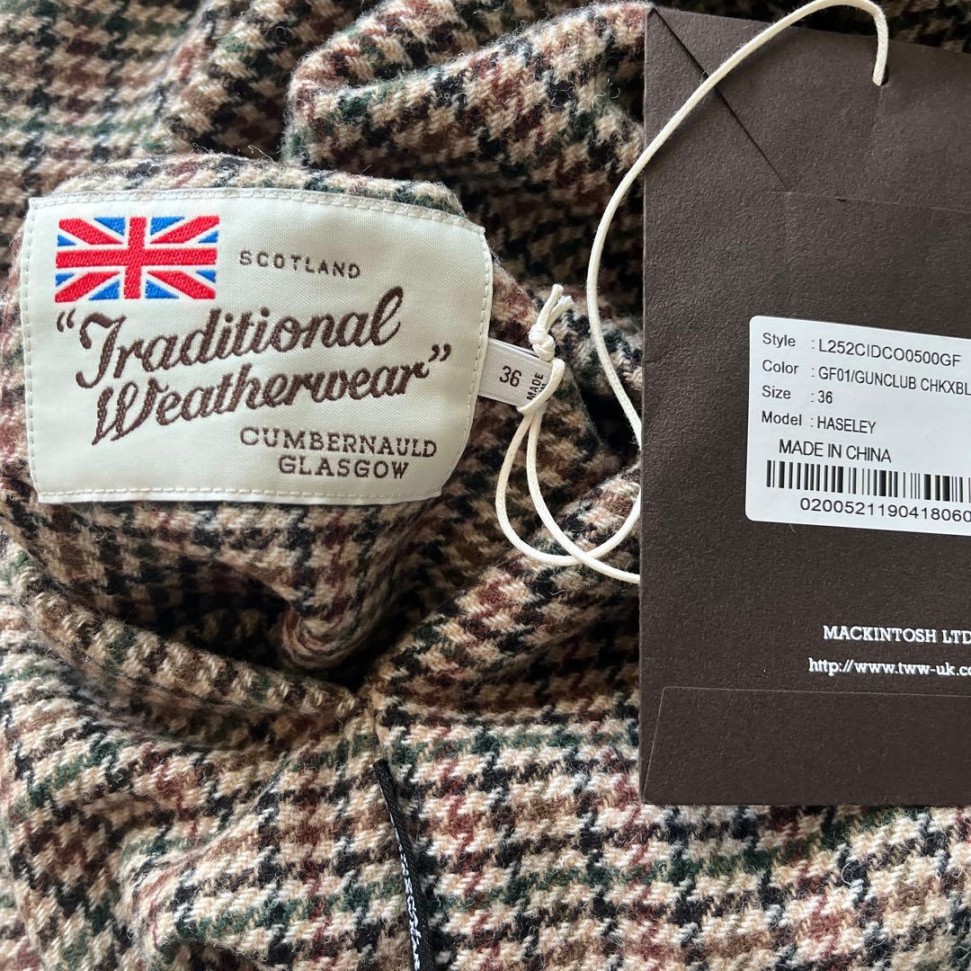 トラディショナルウェザーウエア リバーシブルダウンジャケット