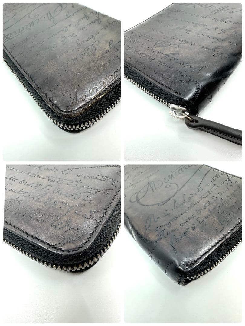 ベルルッティ カリグラフィー ラウンドジップ 長財布