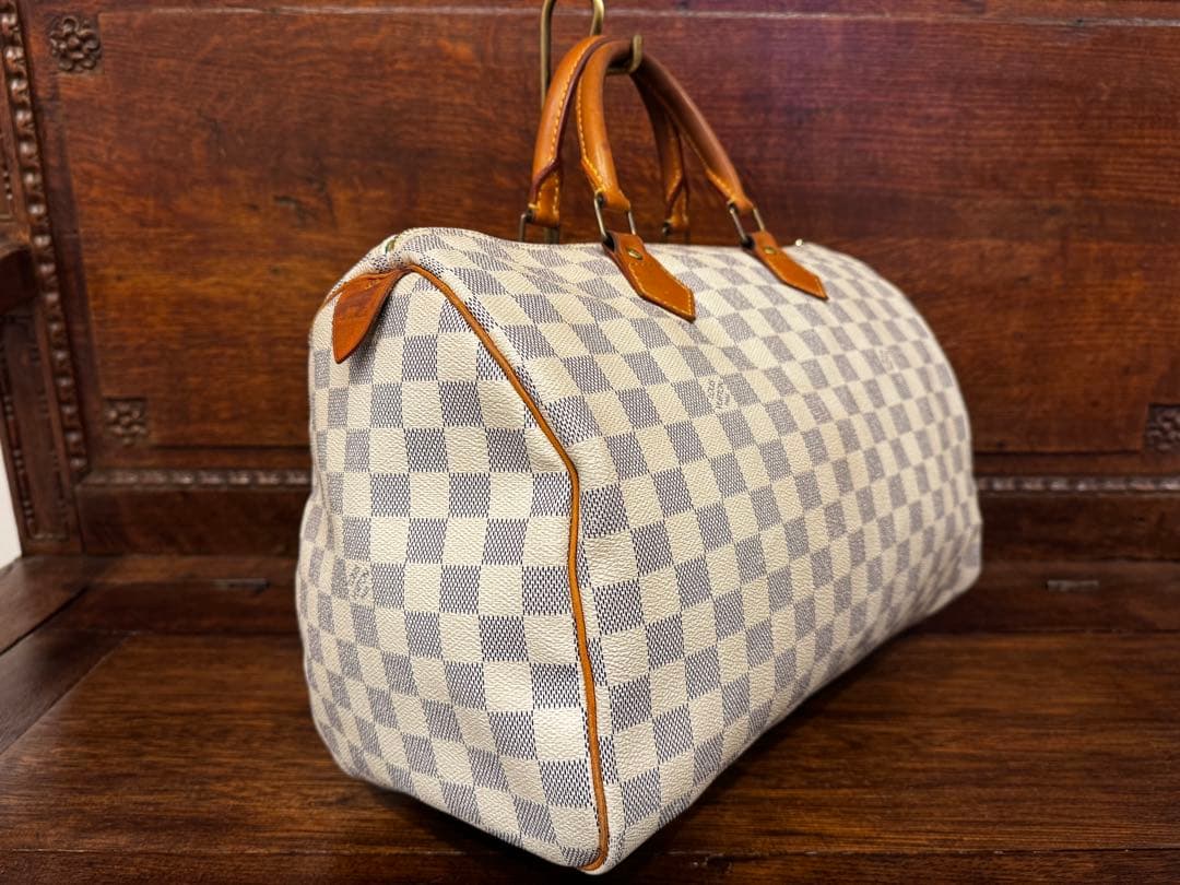 LOUIS VUITTON ダミエアズール　スピーディ35 パドロック