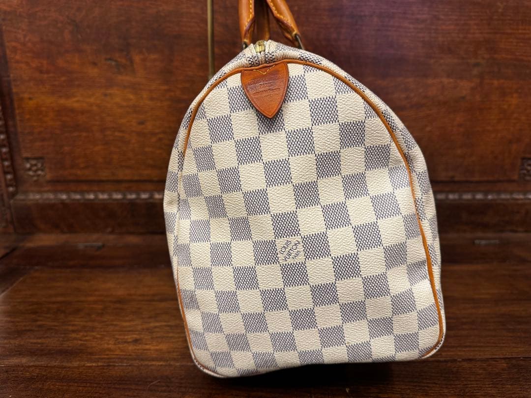 LOUIS VUITTON ダミエアズール　スピーディ35 パドロック