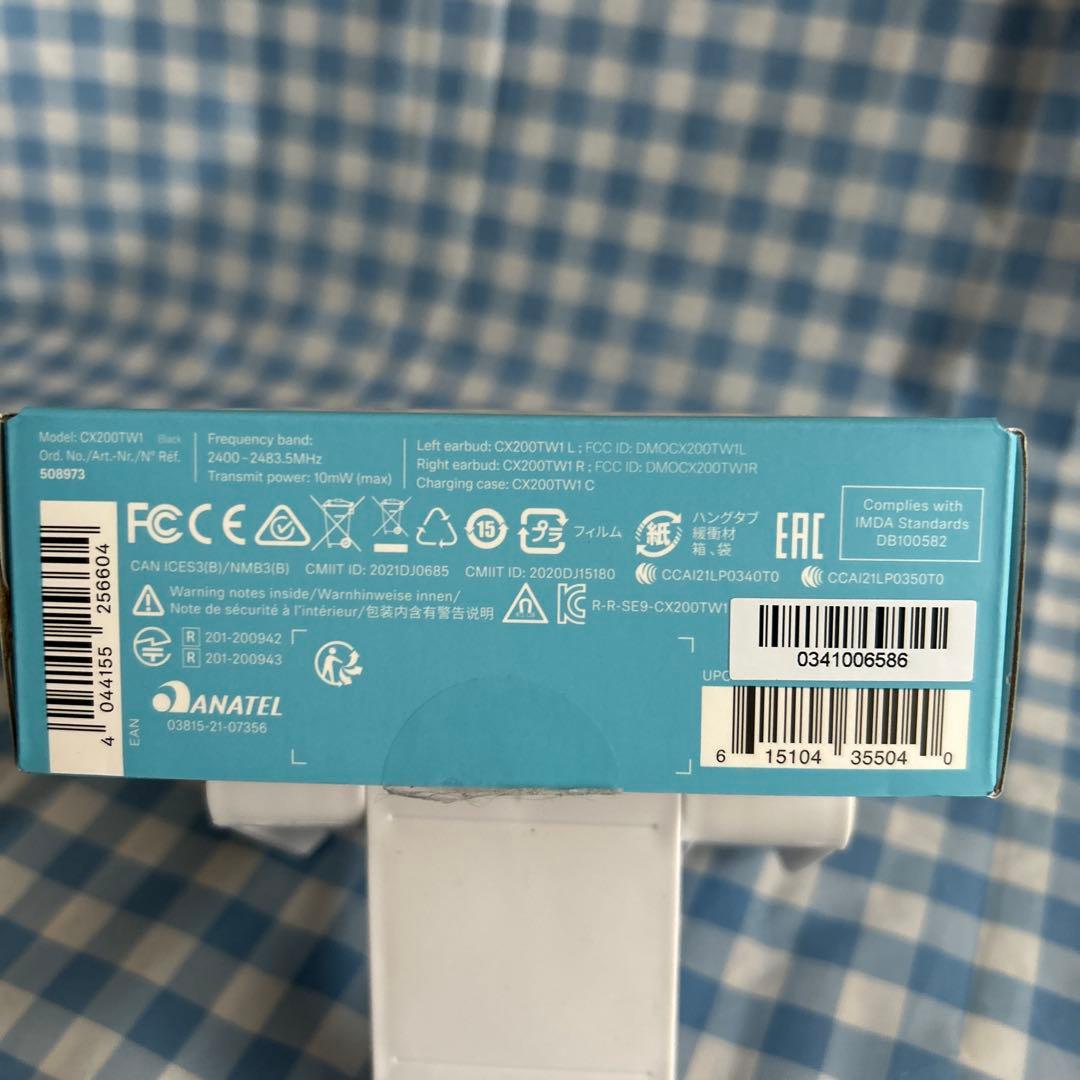 SENNHEISER CX True Wireless イヤホン　黒