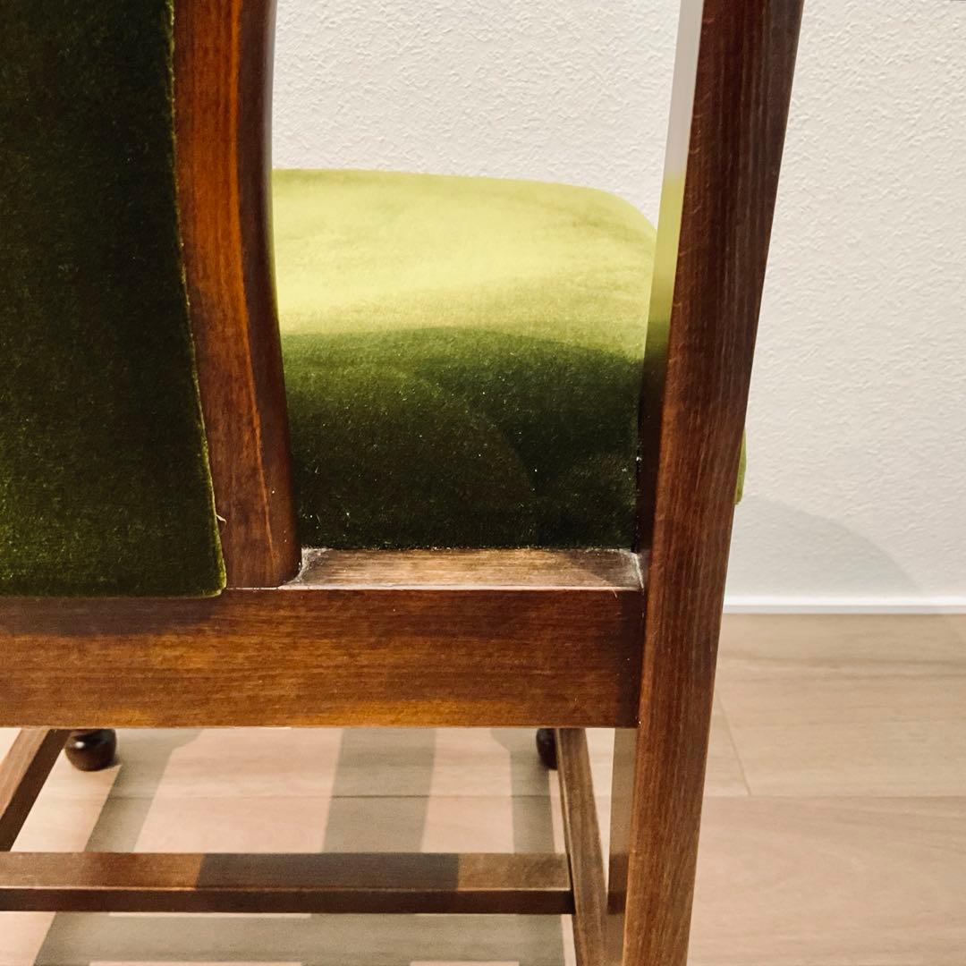 ⭐️ヴィンテージ⭐️【レア】ATLANTA オールド カリモク モケットグリーン