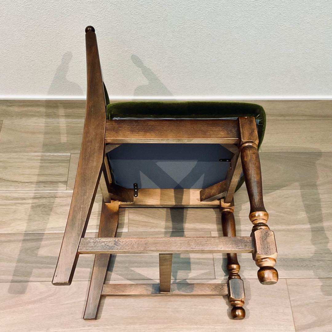 ⭐️ヴィンテージ⭐️【レア】ATLANTA オールド カリモク モケットグリーン