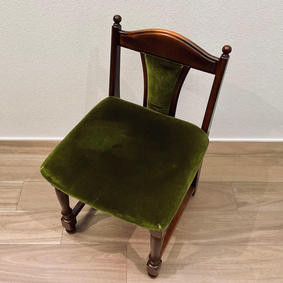 ⭐️ヴィンテージ⭐️【レア】ATLANTA オールド カリモク モケットグリーン