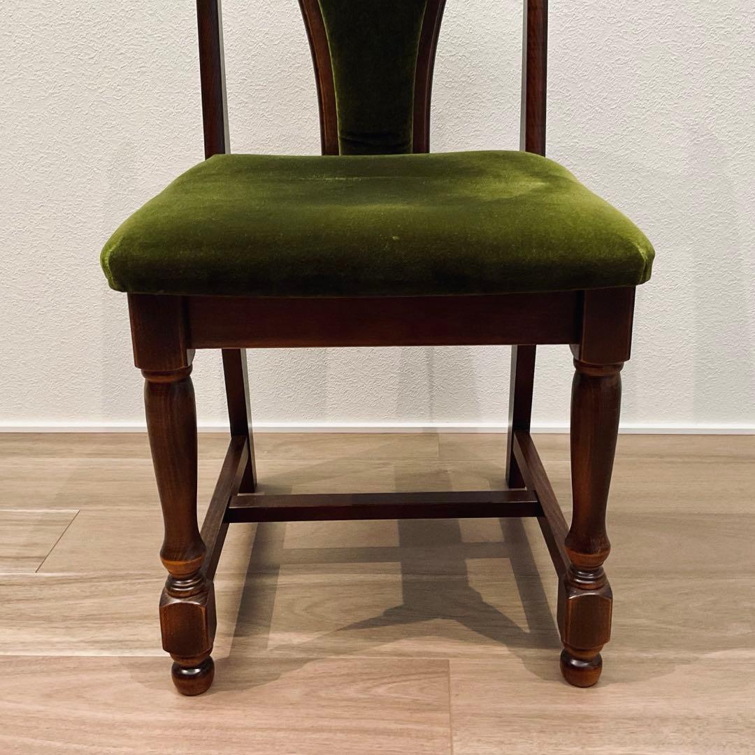 ⭐️ヴィンテージ⭐️【レア】ATLANTA オールド カリモク モケットグリーン