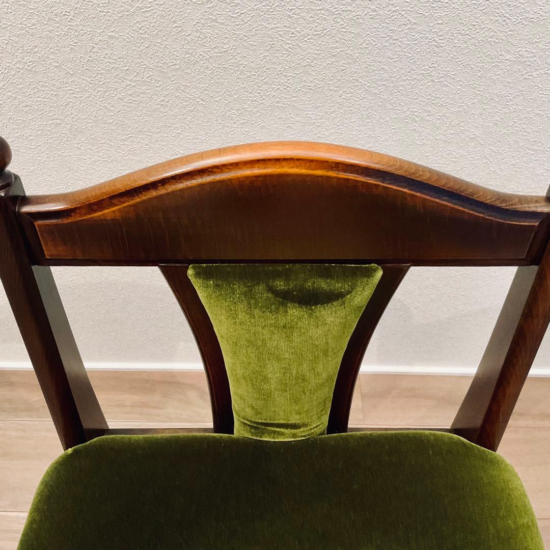 ⭐️ヴィンテージ⭐️【レア】ATLANTA オールド カリモク モケットグリーン