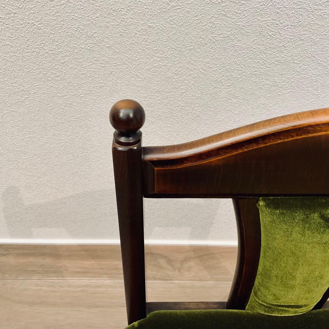 ⭐️ヴィンテージ⭐️【レア】ATLANTA オールド カリモク モケットグリーン