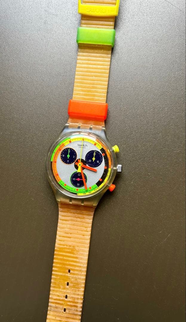 時計 Swatch CHRONO JELLY STAG SCK104