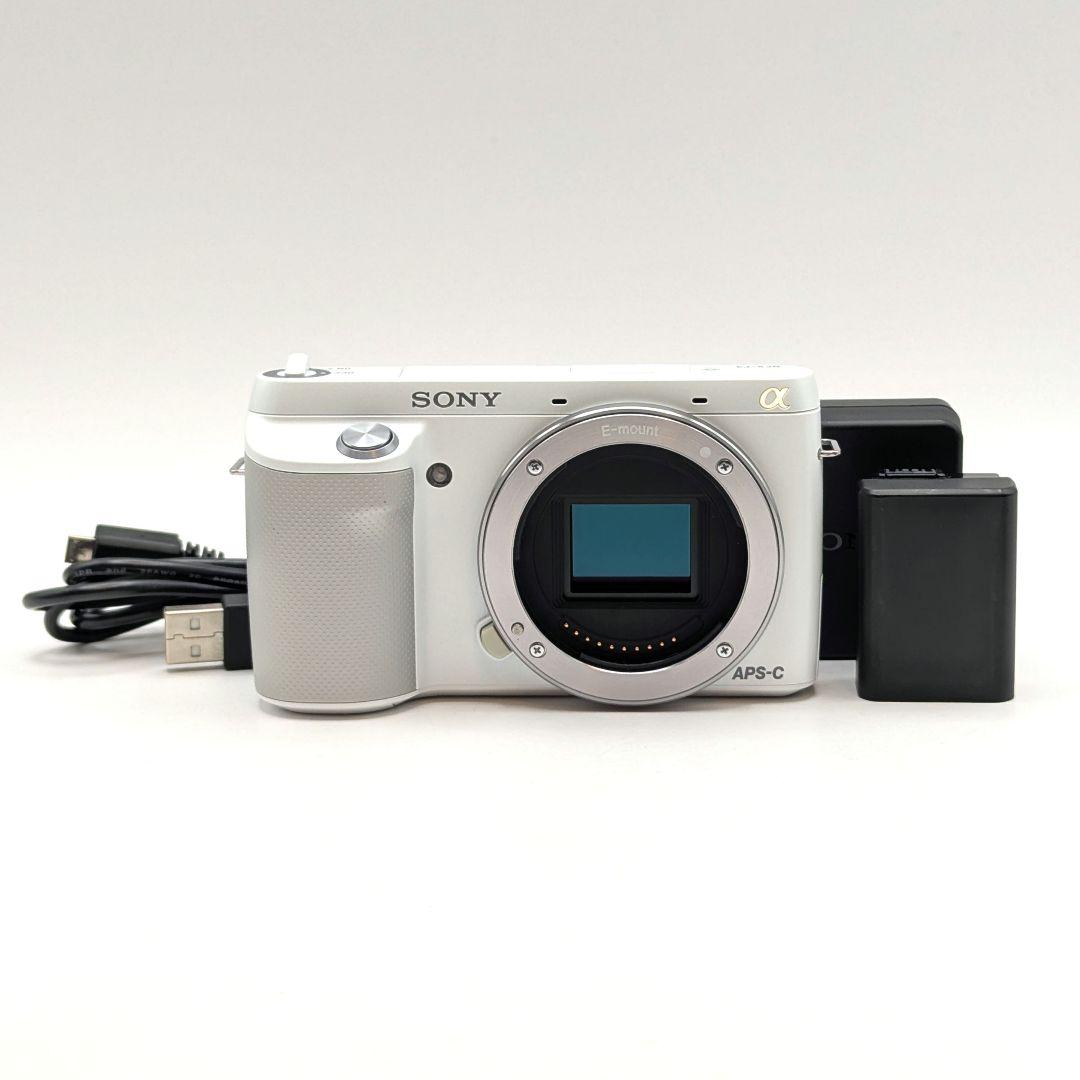 SONY α NEX-F3 ボディ ホワイト