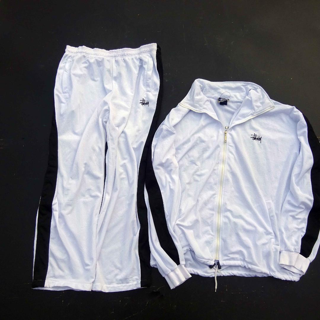 STUSSY ステューシー刺繍ロゴジャージ上下セットアップオーバーサイズ3XL