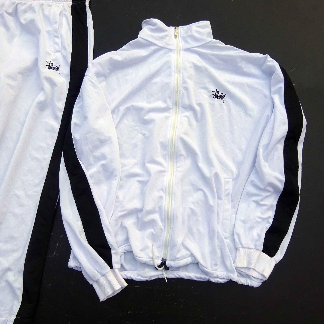 STUSSY ステューシー刺繍ロゴジャージ上下セットアップオーバーサイズ3XL