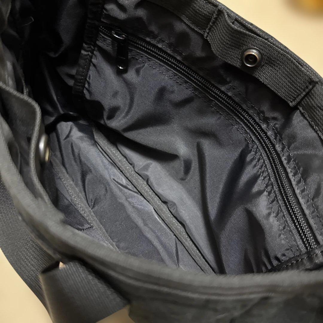 BRIEFING ブラック ミニトートバッグ