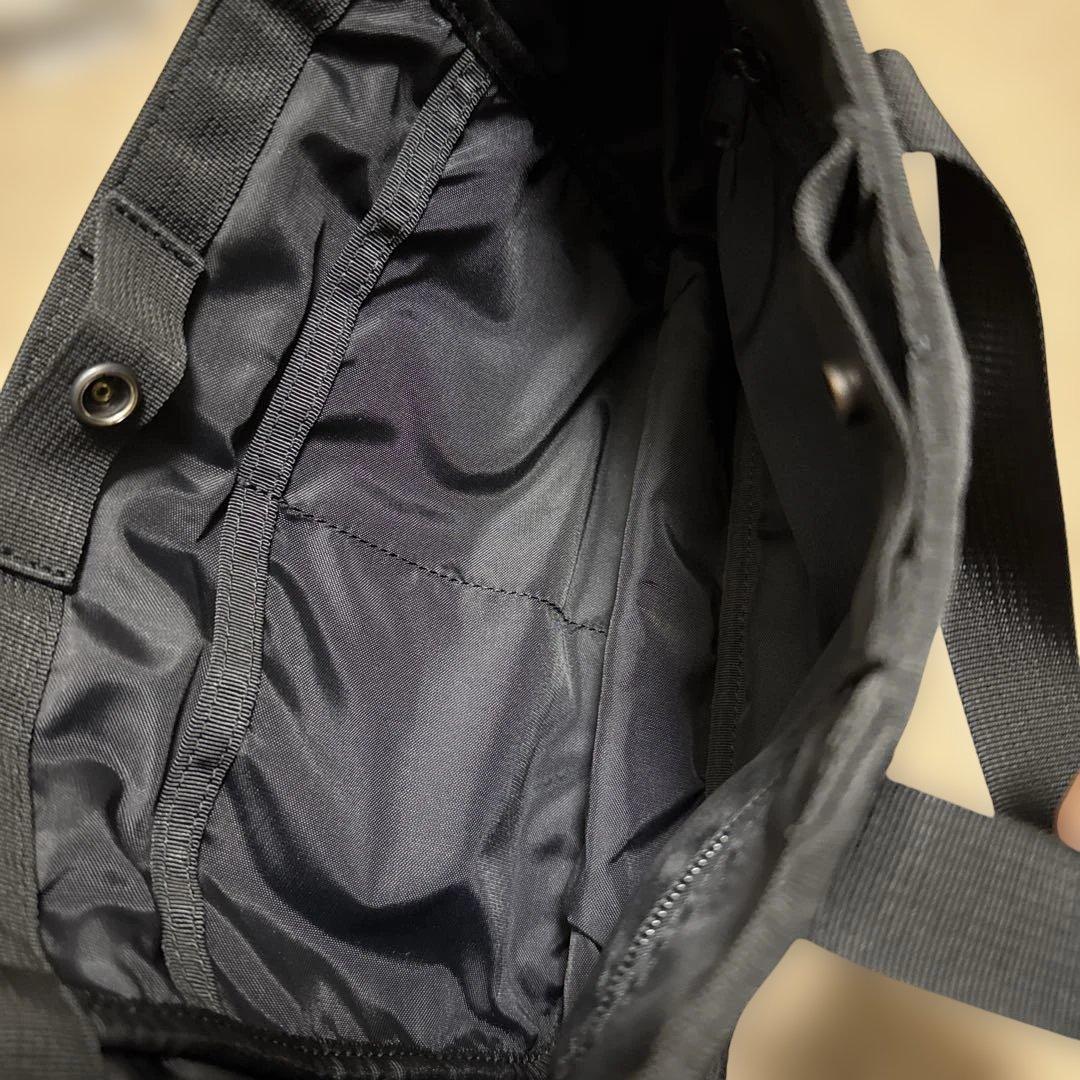 BRIEFING ブラック ミニトートバッグ