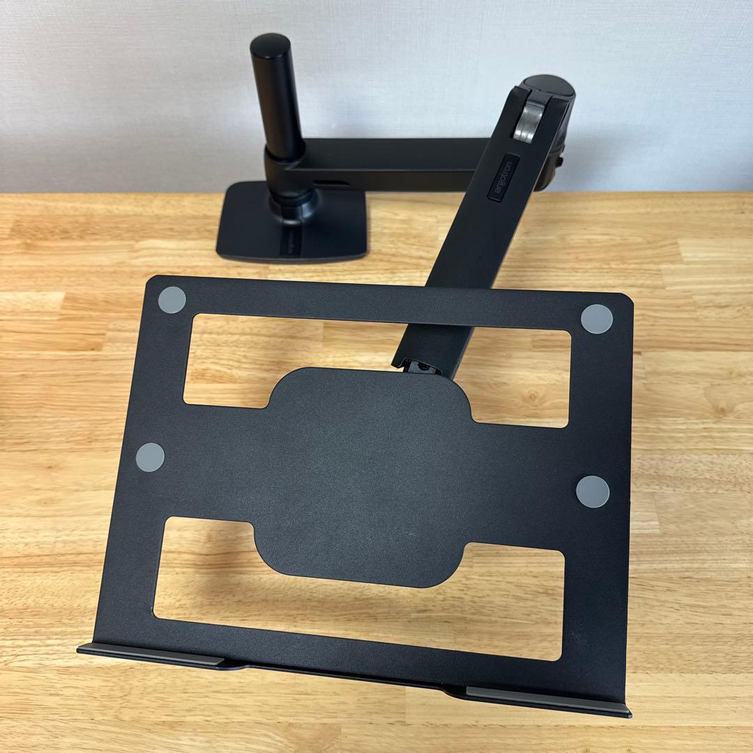エルゴトロン LX モニターアーム ノートパソコンアームマウントトレイ セット