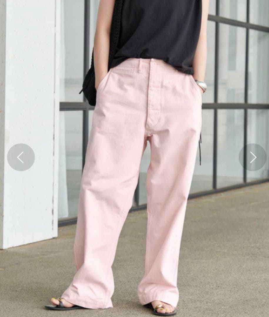 Spick and Span チノワイドパンツ　Higuchi サイズ40