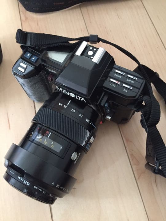 MINOLTA カメラ フラッシュ レンズ ケースのセット