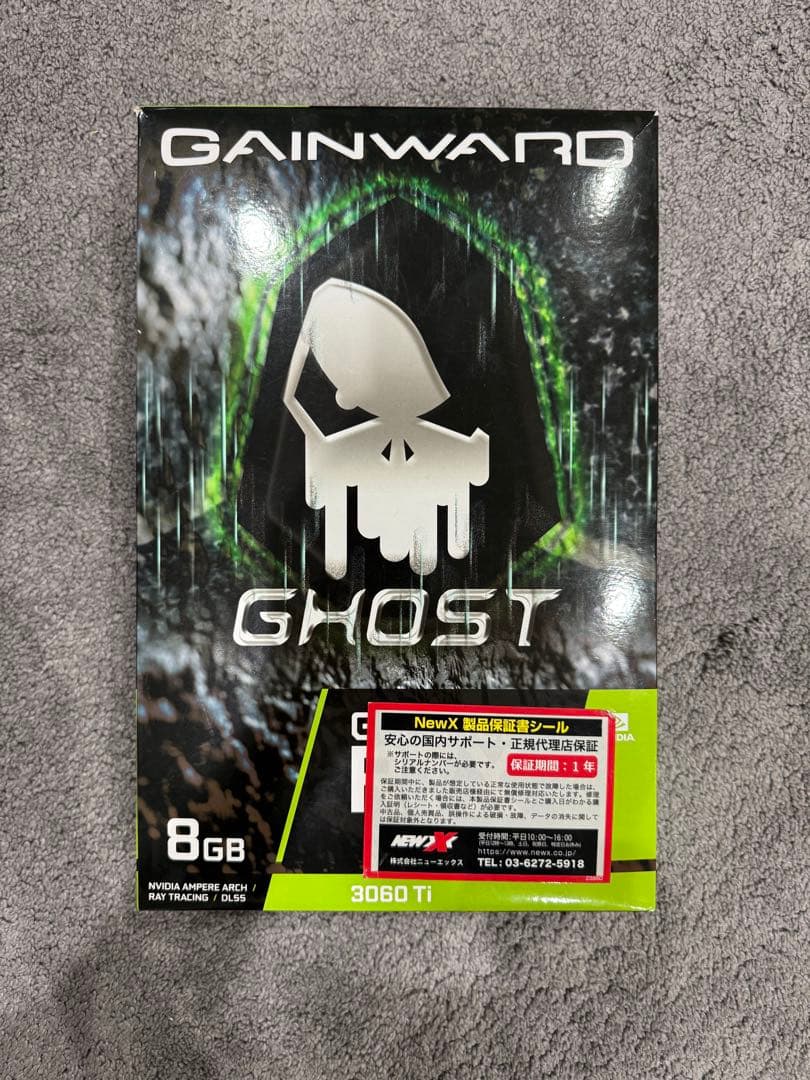 グラフィックボード・グラボ・ビデオカード GAINWARD RTX3060 Ti 8GB