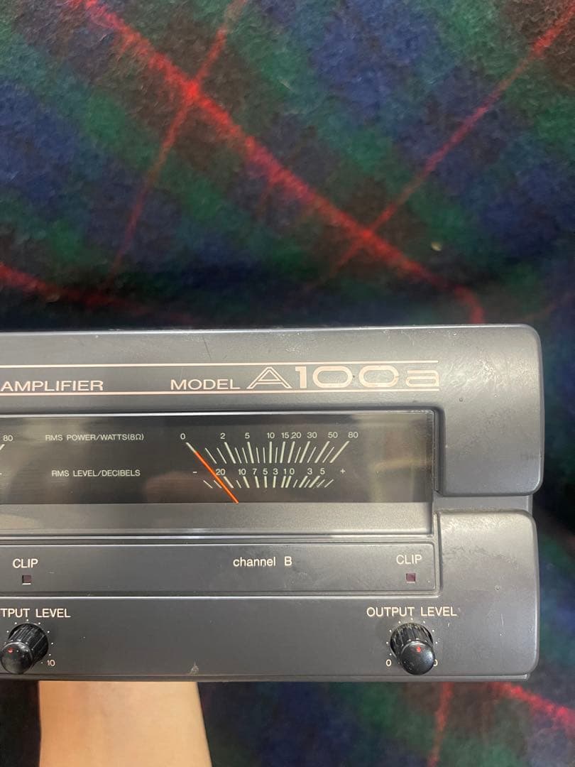 ヤマハ　ステレオパワーアンプ「MODEL A100a」 YAMAHA ヤマハ