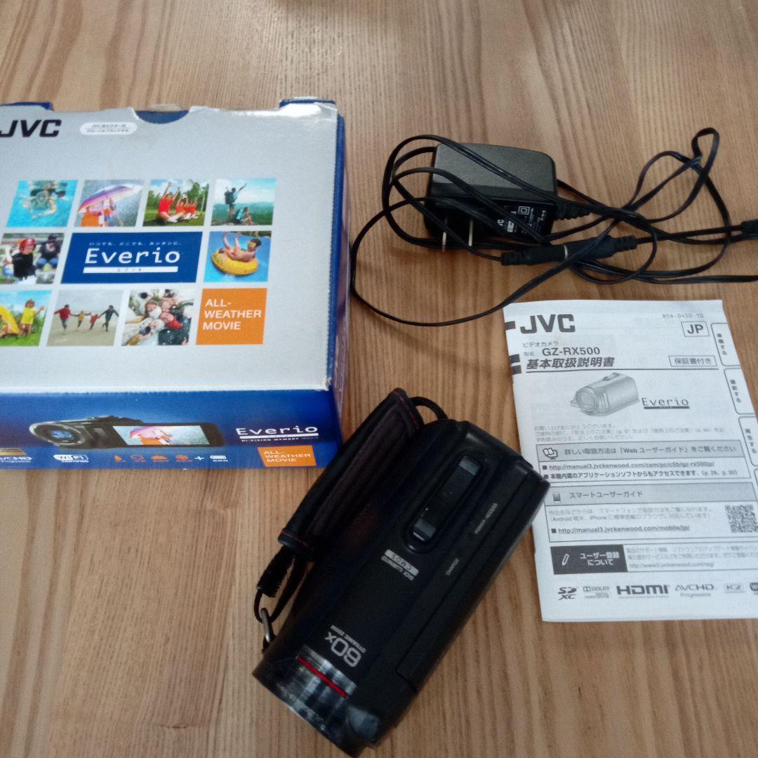 JVC GZ-RX500 防水ビデオカメラ 本体