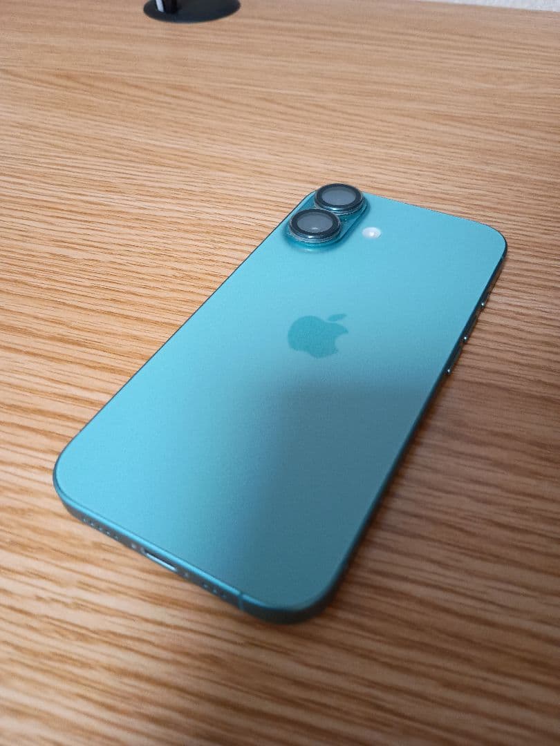にし様　購入決定済　iPhone16　128GB　ティール