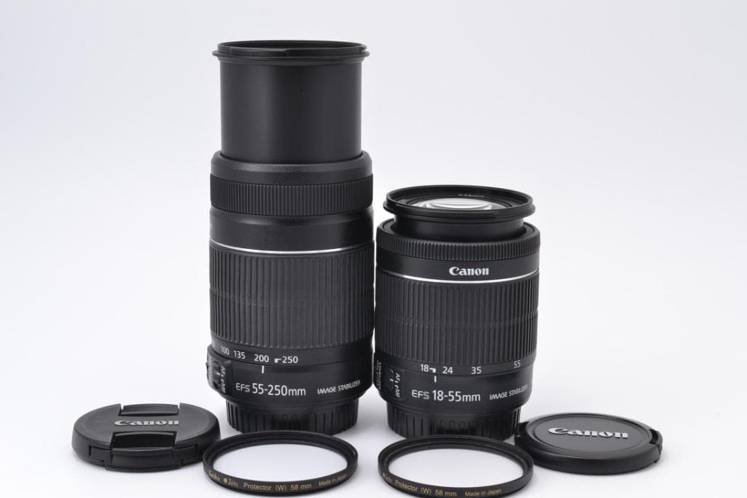 ■ ほぼ新品 ■ キャノン　Canon Kiss X7 Wズームキット バッグ付