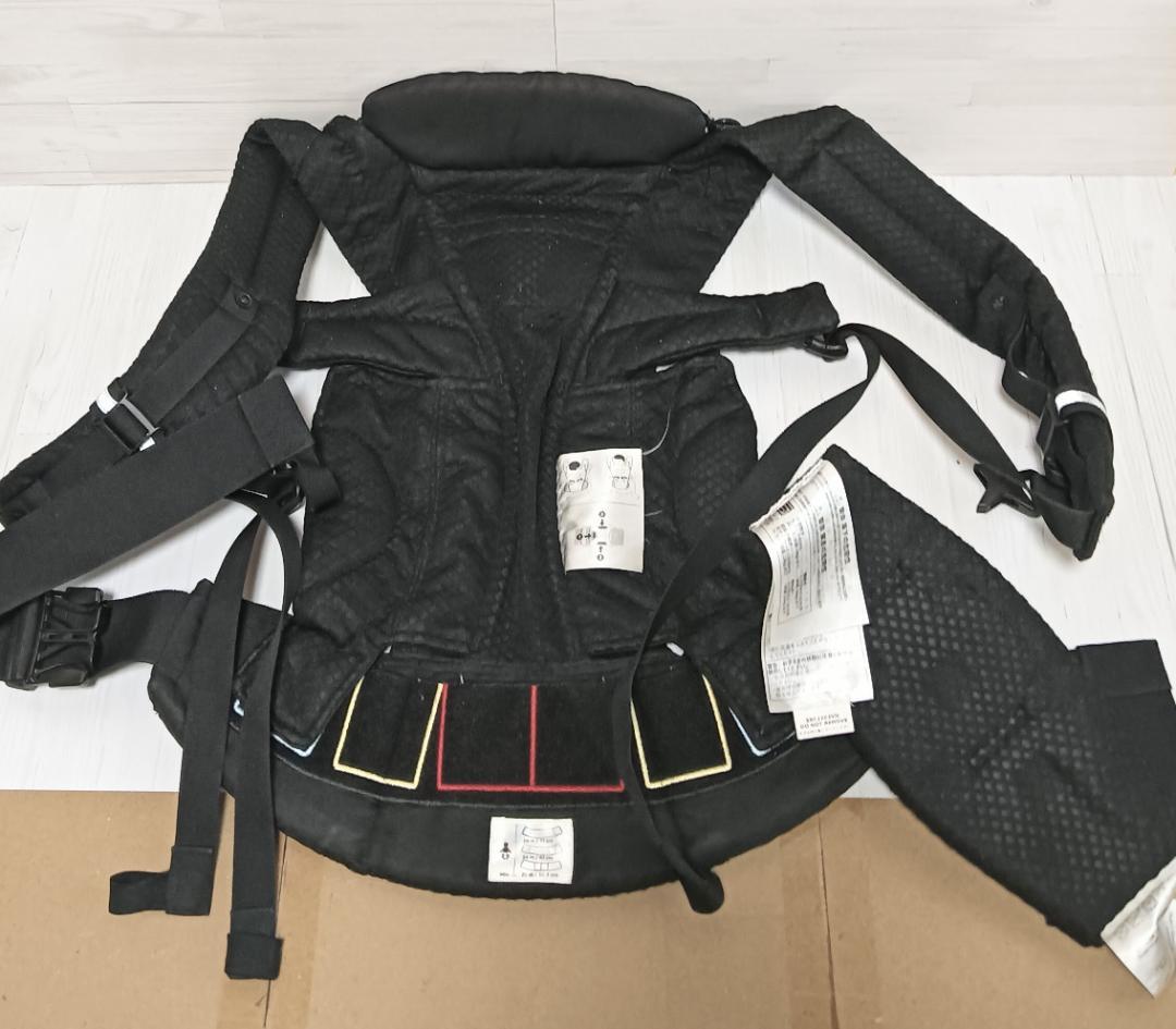 【美品】エルゴベビー OMNI Breeze オニキスブラック 抱っこ紐