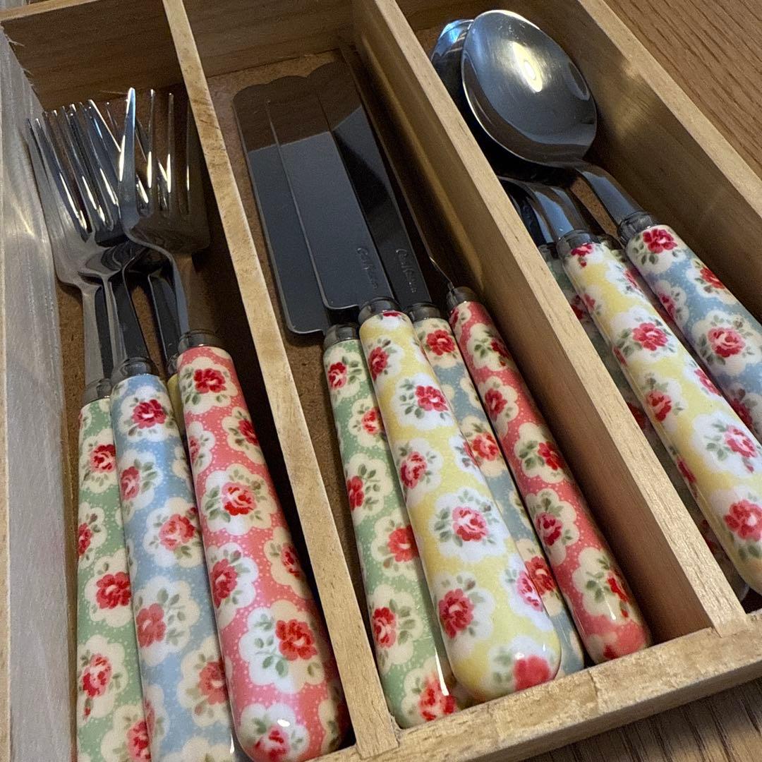 Cath Kidston キャスキッドソン カトラリーセット 16点