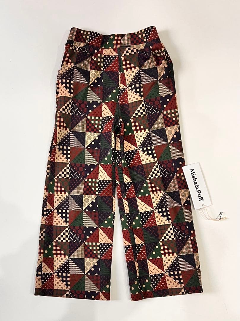 Misha&Puff 5Y 25aw Aパンツ　ボトムス　パッチワーク