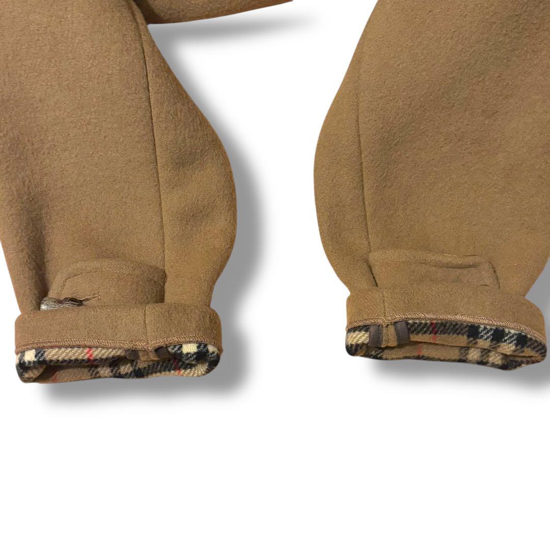 【美品】BURBERRY バーバリー ダッフルコート 英国製 ノバチェック XL
